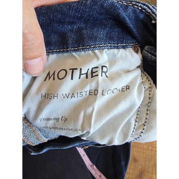 Mother high waisted looker blue jeans women's size 26 - Picture 12 of 12